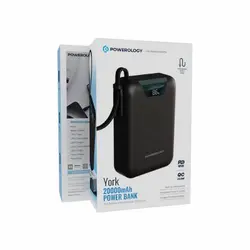 پاوربانک پاورولوژی Powerology York 10000mAh Power Bank گارانتی رسمی 6 ماهه گجت