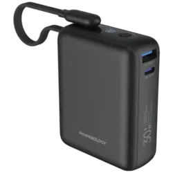 پاوربانک پاورولوژی Powerology York 10000mAh Power Bank گارانتی رسمی 6 ماهه گجت