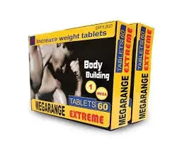 قرص چاقی مگنارنج اکستریم 60 عددی اصل و اورجینال 10 الی 15 کیلو افزایش وزن