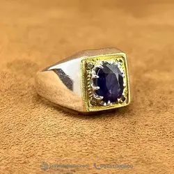 تاج برنجی با مخراج 44 قطعه الماس _کد:35033