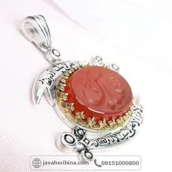 با حکاکی عباس علمدار با طراحی شمشیر ذوالفقار _کد:34852