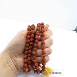 رودراکشا 108 دانه زیبا _کد:34829