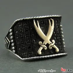 میکروستینگ مردانه با نقش شمشیر _کد:26369