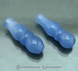 سنگی شیخک عقیق آبی خوش رنگ _کد:35462