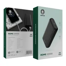 پاوربانک ۲۰۰۰۰ هزار رم گرین لاین Rome 20000 powerbank