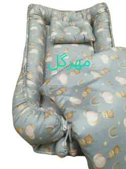 تشک گاردار نوزاد با پارچه ترک