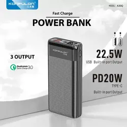 پاوربانک کانفلون 20000 میلی آمپر مدل Konfulon A30Q
