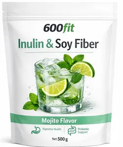 فیبر خوراکی رژیمی ترکیبی اینولین و سویا با طعم موهیتو 500گرمی
