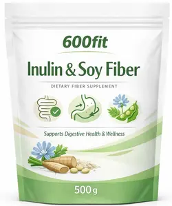 فیبر خوراکی رژیمی ترکیبی اینولین و سویا بدون طعم 500 گرمی
