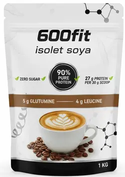 پروتئین ایزوله سویا 90 درصد با طعم کاپوچینو 1000 گرم
