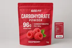 مکمل کربوهیدرات carbo وزن 1000 گرم با طعم تمشک