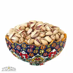 خرید پسته بادامی شور و خام | قیمت عالی| تضمین کیفیت 100%