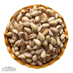 خرید پسته بادامی شور و خام | قیمت عالی| تضمین کیفیت 100%