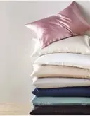روبالشی ساتن ساده پرمه_رنگ صورتی
