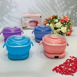 دستگاه وکس سیلیکونی ( قسطی بدون کارمزد ) موم گرم کن تاشو