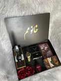 (ارسال رایگان) پک هدیه ساعت،ادکلن،اکسسوری زنانه شیک ویژه روز زن و ولنتاین ۹۴