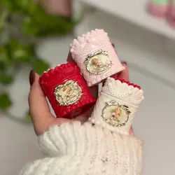 موس لب کاپ کیک