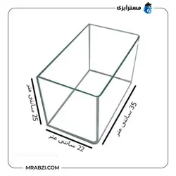 قیمت+خرید آکواریوم جلو خم مدل L36 حجم 20 لیتر (22*35 ارتفاع 25) - مسترآبزی | Mrabzi فروشگاه اینترنتی ماهی آکواریوم و گیاهان آبزی