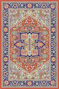 فرش گبه ایلیاتی | فرش صائب | کد : M218 - صائب شاپ