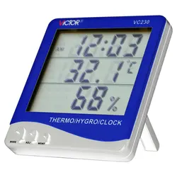 دماسنج و رطوبت سنج ویکتور مدل VICTOR VC-230 - پرتو الکترو