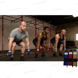 مچ بند بدنسازی و پاور لیفتینگ چسبی مدل GORILLA WEAR بسته دو عددی با بهترین قیمت + خرید آنلاین