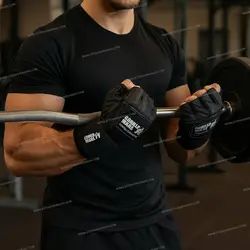 دستکش بدنسازی مچ بند دار چرمی برند گوریلا GORILLA WEAR با بهترین قیمت + خرید آنلاین
