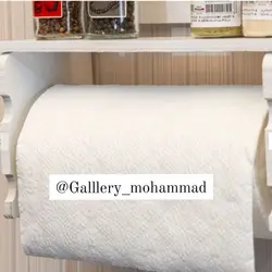 شلف جا دستمال رولی طرح نیمکت ضد آب نانو