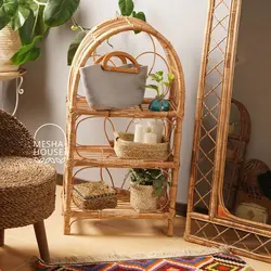 استند حصیری ۳ طبقه ماه بانو - خانه میشا