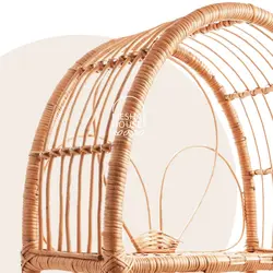 استند حصیری ۳ طبقه ماه بانو - خانه میشا