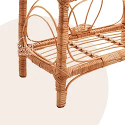 استند حصیری ۳ طبقه ماه بانو - خانه میشا