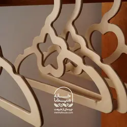 چوب‌لباسی چوبی آویزک - خانه میشا