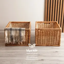 سبد نظم دهنده حصیری ایکیا - خانه میشا