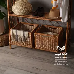 سبد نظم دهنده حصیری ایکیا - خانه میشا