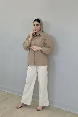 شومیز لینن تابستانه