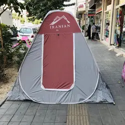 چادر مسافرتی 8 نفره آسان باز شو بدون عصا با ارتفاع بلند سفارشی