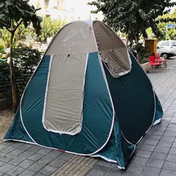 چادر مسافرتی 8 نفره آسان باز شو بدون عصا با ارتفاع بلند سفارشی