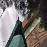 شید سایبان 80درصد 4 در 10 دور دوزی شده همراه با حلقه نصب