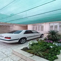 شید سایبان 2.5 در 5 دور دوزی شده همراه با حلقه نصب
