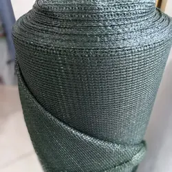 سایبان توری (شید)  نوار دوزی و حلقه سایز 6در 6
