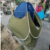 چادر مسافرتی 12 نفره مدل فنری تاشو کف ضخیم سفری ماشین صندلی موتور خودرو کد48