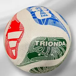 توپ فوتبال لاستیکی سایز 4 بتا مدل جام جهانی trionda2026