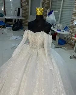 لباس عروس دانتل فرانسه کد ۳۲۶