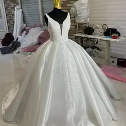 لباس عروس انجولیکا تزئینات دانتل ترک