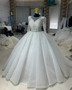 لباس حریر سه کلوش با دانتل شکوفه
