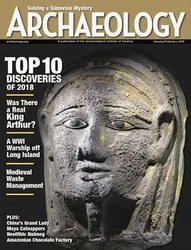 مجله Archaeology؛ ژانویه و فوریه 2019