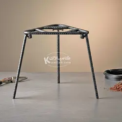 اجاق و سه پایه آتش خاطره سفری تاشو ،برای  پخت و پز غذا وچای آتشی 0