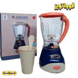 همزن باتریخور اسباب بازی به همراه فنجان و قاشق مدل YH129_1CE
