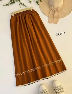 دامن گلدوزی افسون_شیکان