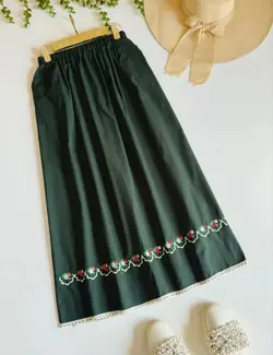 دامن گلدوزی افسون_شیکان