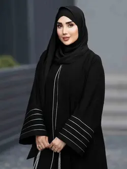 عبا مغزی دوزی زنانه مدل خاتون_شیکانکده